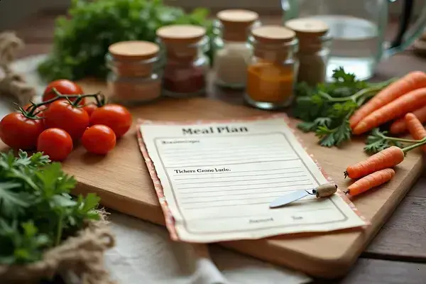 Weekly Meal Plan Template: How to Plan Healthy Meals in 30 Minutes on Sunday